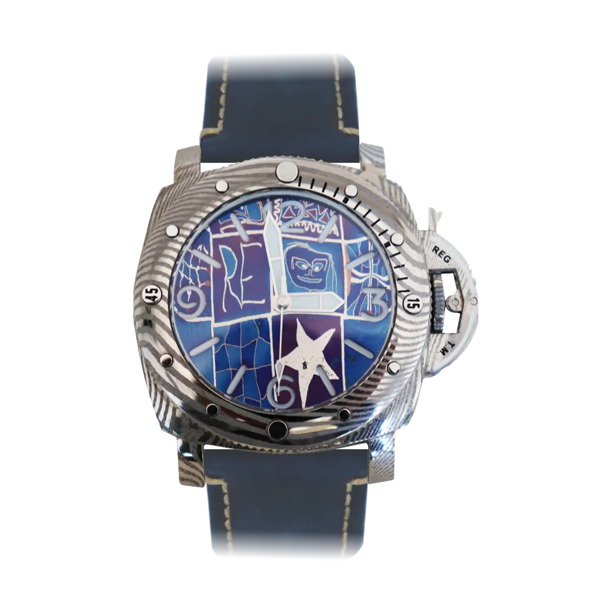 Automatic mechanical Damascus watch sidaxin
