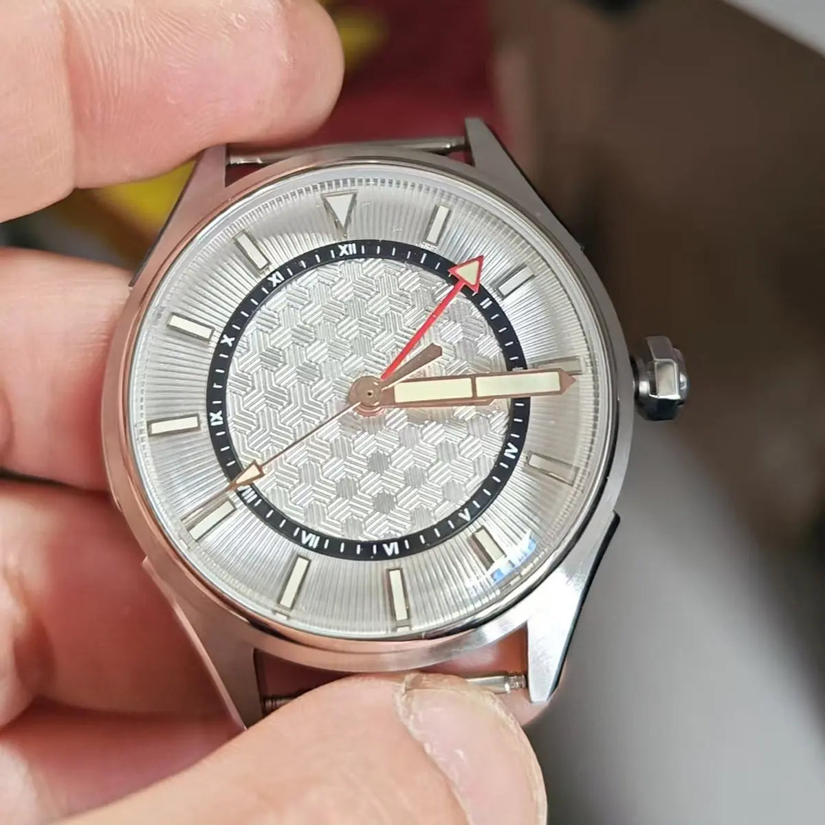 GMT Automatic mechanical stainless steel /bronze diving watch sidaxin
