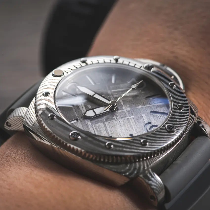 Automatic mechanical Damascus watch sidaxin